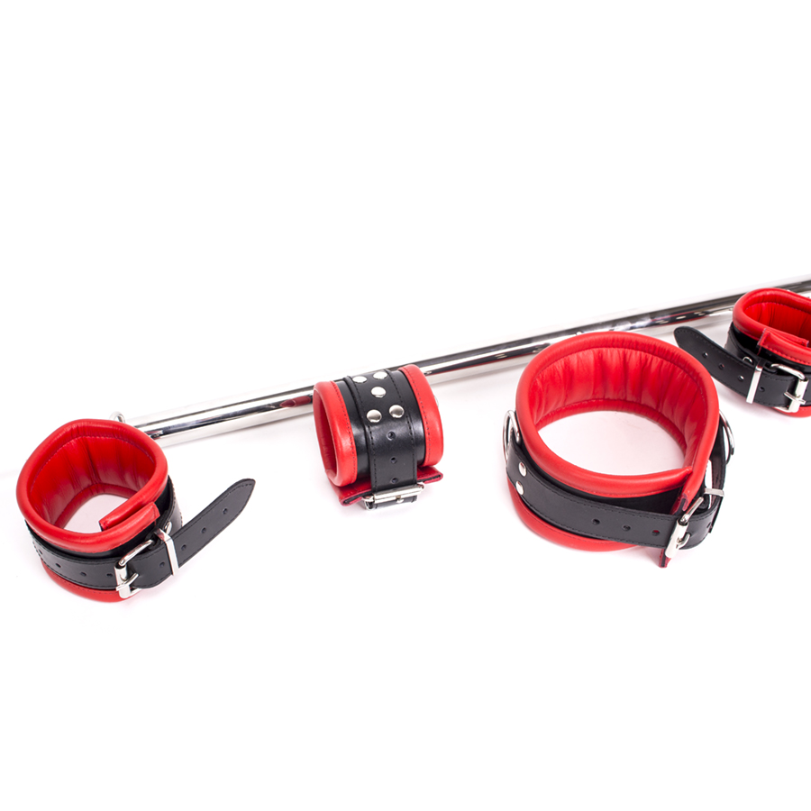 Spreader-Bar-deluxe-set-Red-Leather-134-KIO-0155-1