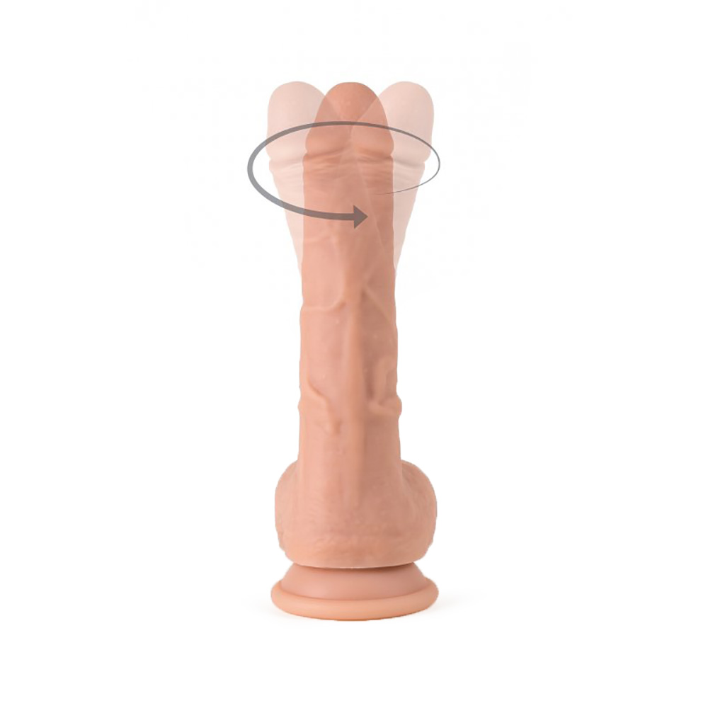 Vibrating Realistic R10 Rotating with Balls (21 cm)