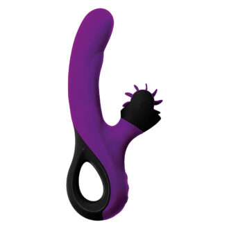 Vibrator with Clitorial Wheel Stimulator Purple koop je bij Speelgoed voor Volwassenen
