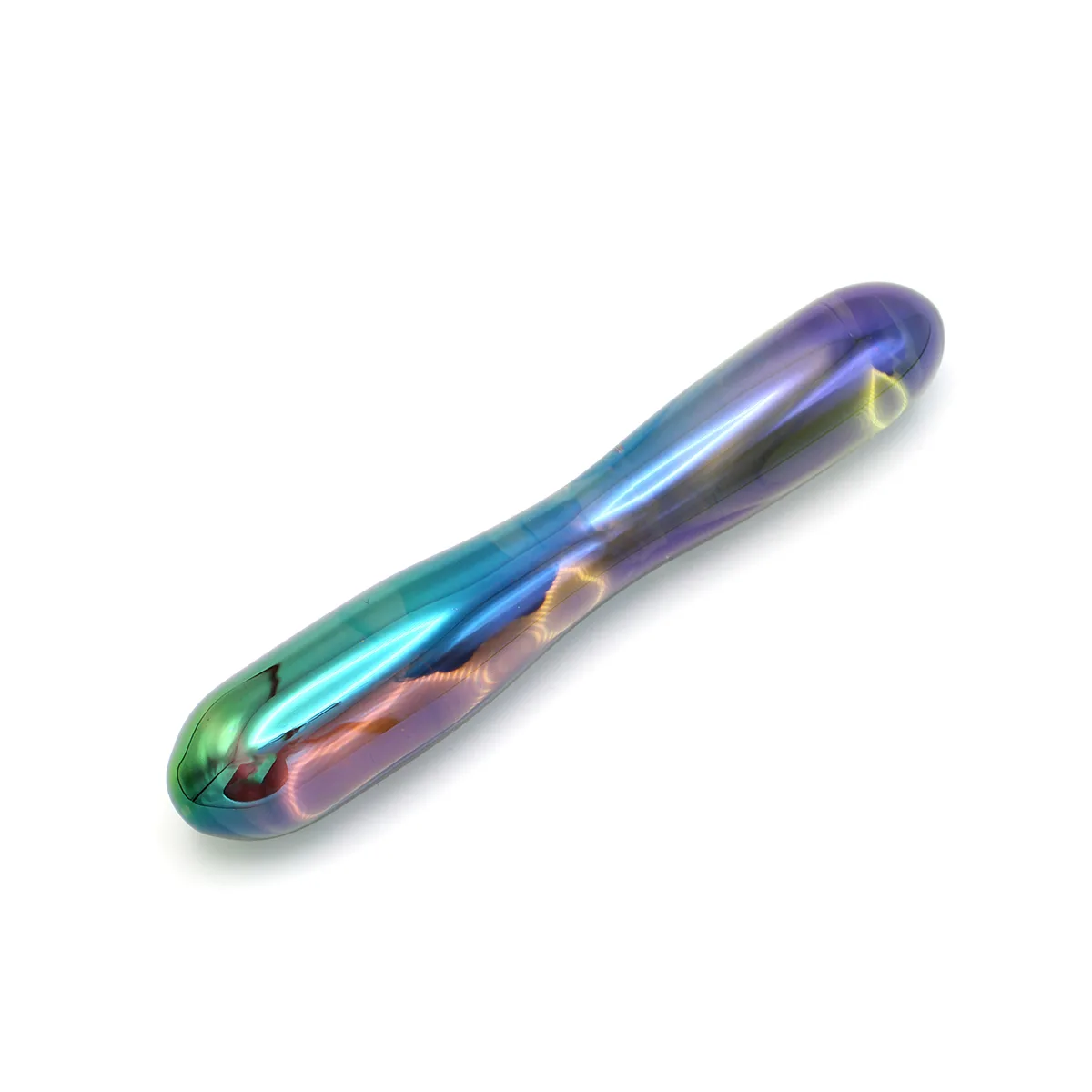 Glass Dildo Smooth – Rainbow
