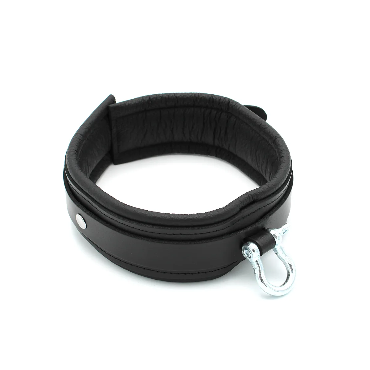 Leather-Collar-with-Metal-Shackle-134-KIO-0370-2
