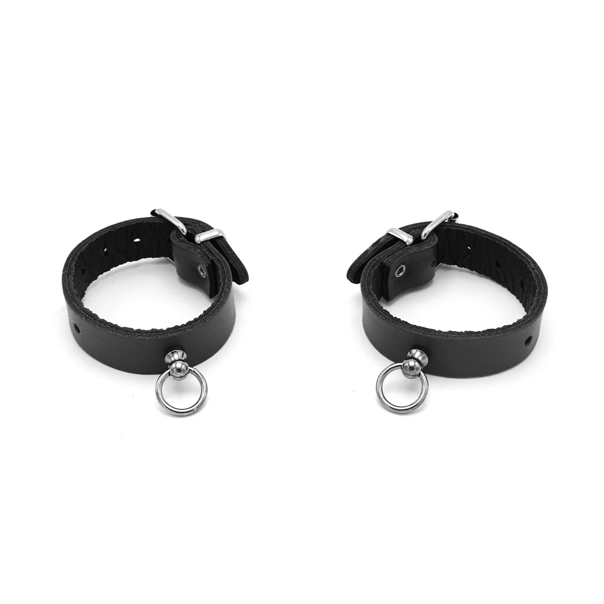 Leather-Handcuffs-Mini-O-Ring-Black-134-KIO-0369-1