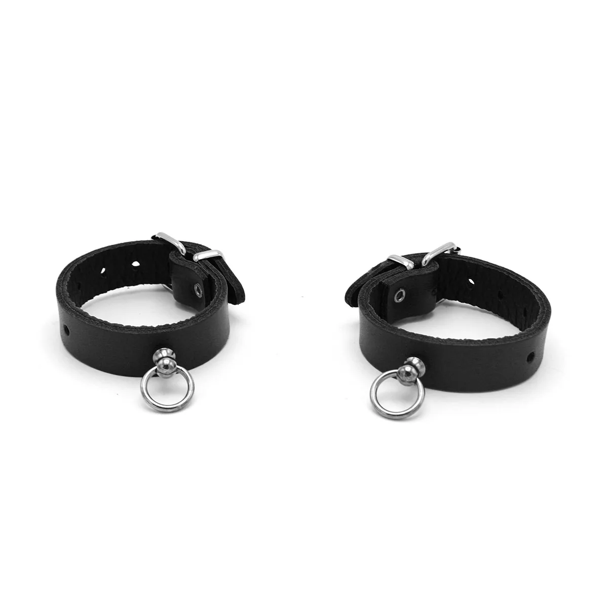 Leather-Handcuffs-Mini-O-Ring-Black-134-KIO-0369-4