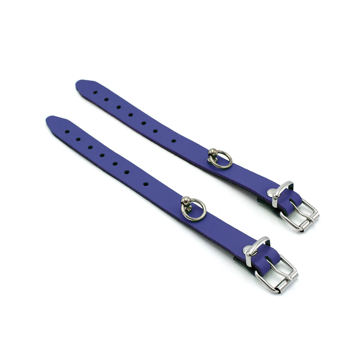 Leather-Handcuffs-Mini-O-Ring-Blue-134-KIO-0365-5