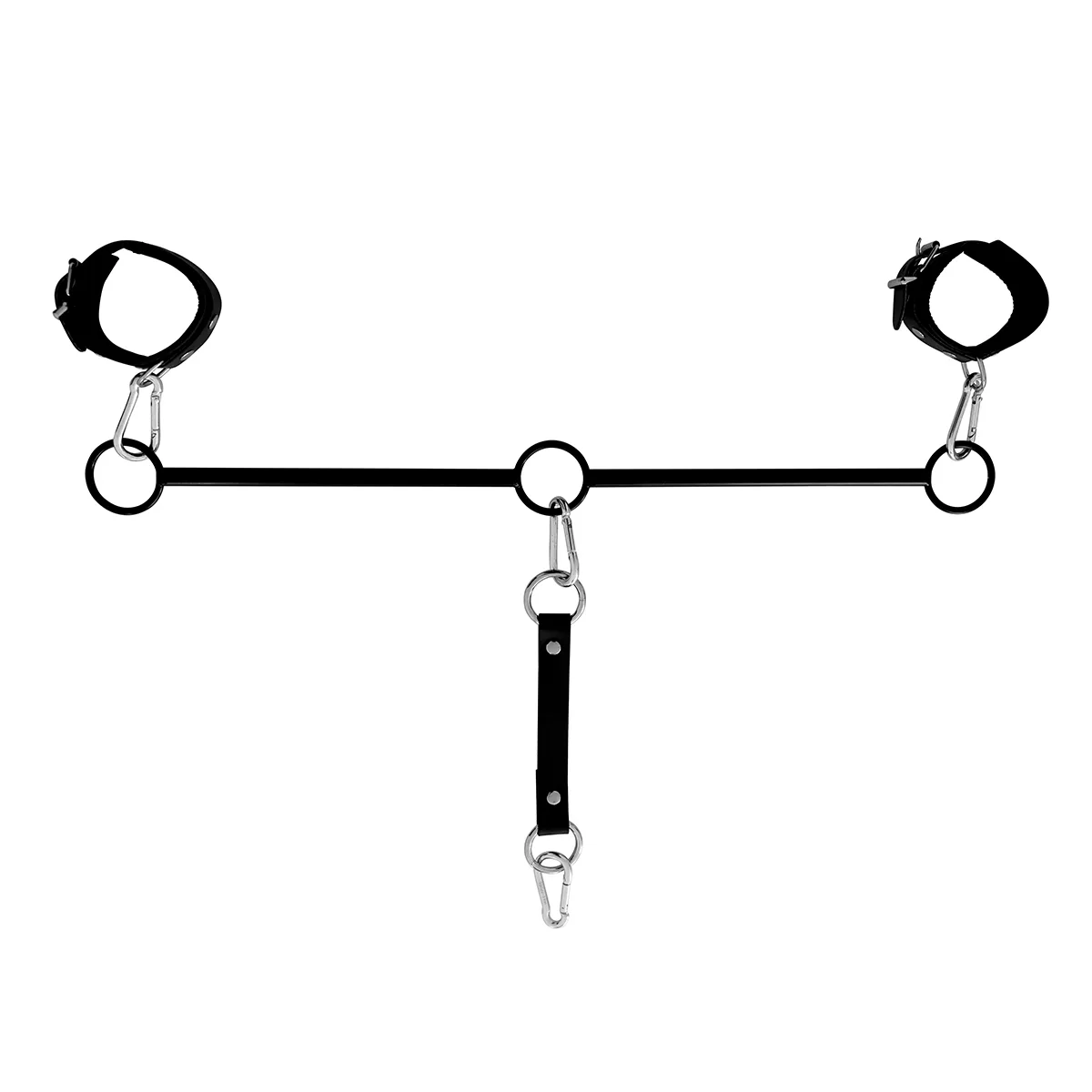 Spreader-Bar-Tripple-O-Ring-with-Handcuffs-Strap-134-KIO-0355-1
